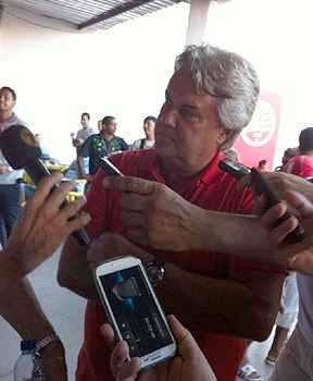 André Campos admite vitória do Movimento Transparência Alvirrubra (Daniel Leal/DP/D.A Press)