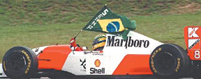 Tri de Senna há 20 anos foi o último título conquistado pelo Brasil na F-1 (EDU GARCIA/AGÊNCIA ESTADO)