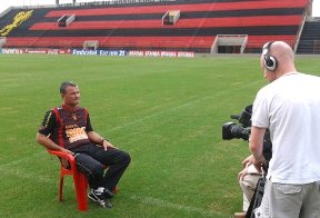 Fifa vai filmar Cl�ssico dos Cl�ssicos para o filme oficial do Recife em 2014 (Site oficial do Sport/divulga��o)