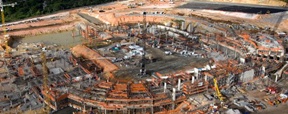 Cen�rio dividido na Arena PE