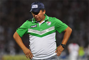 Neco reclama da arbitragem e diz: "Ficou um gostinho de quero mais" (Ricardo Fernandes/DP/D.A Press)