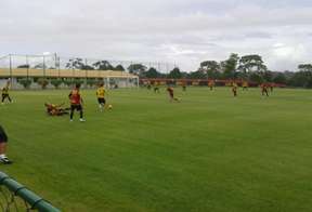 Sport faz coletivo pensando no ABC (Emanuel Leite Jr./Esp. DP/D.A. Press)