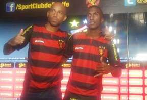 Sport apresenta dupla de ataque (Livo Angelim/Assessoria Sport)