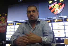 Sandro Goiano e � apresentado como novo gerente de futebol do Sport (Yuri de Lira/DP/D.A Press)