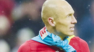 Robben é definido como novo capitão da Holanda
