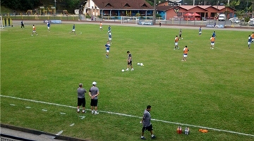 Santa treina em Joinville e Nininho é o escolhido para substituir Tony - Foto: Jamil Gomes/SCFC/Divulgação