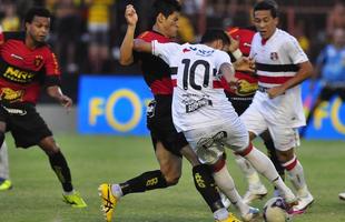 Sport vence o cl�ssico contra o Santa Cruz por 2 a 1