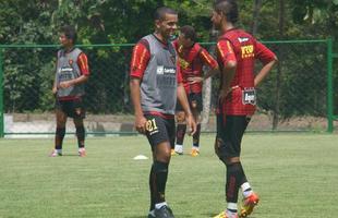 Sport treina no CT de Paratibe, em Paulista, nesta quarta-feira.