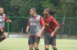 Sport treina no CT de Paratibe, em Paulista, nesta quarta-feira.
