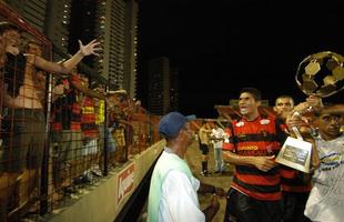 Imagens da conquista rubro-negra em cima do Santa Cruz em 2006