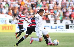 Rubro-negro foi derrotado pelo Tricolor na primeira partida da semifinal do Pernambucano