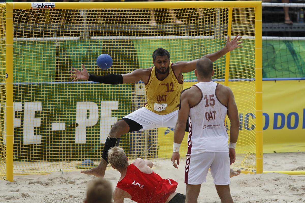 As equipes brasileiras sagraram-se campees nas areias da praia do Pina