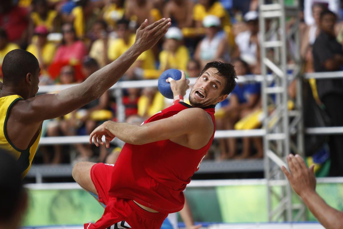 As equipes brasileiras sagraram-se campees nas areias da praia do Pina