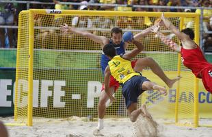 As equipes brasileiras sagraram-se campees nas areias da praia do Pina