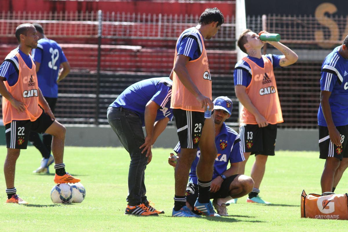 Sport realiza ltimo treino antes de enfrentar o Figueirense no prximo domingo