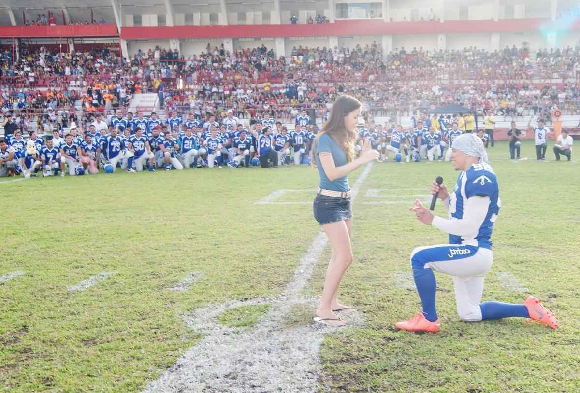 Lackboy, como  chamado pelos colegas de time, pediu a namorada em casamento 