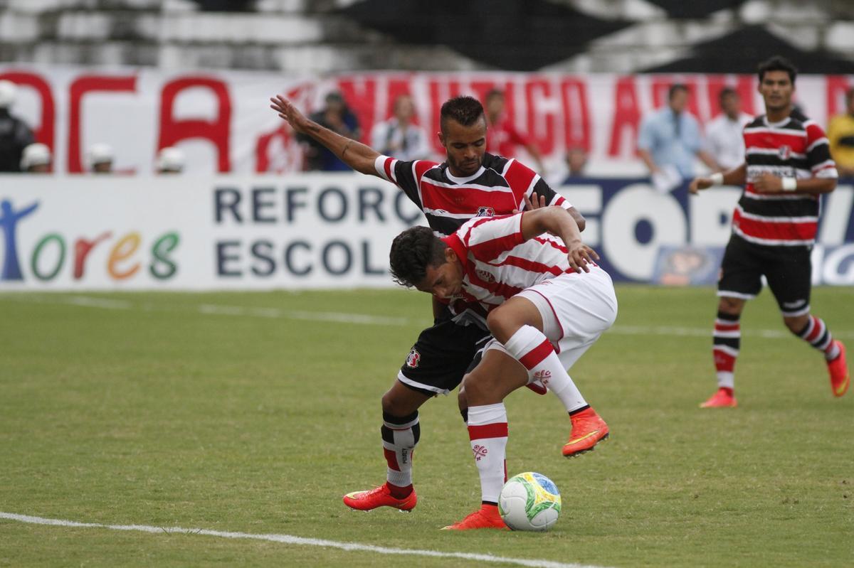 Com gols de Wescley (2) e Keno, Tricolor do Arruda venceu o Timbu em partida vlida pela 15 rodada da Srie B
