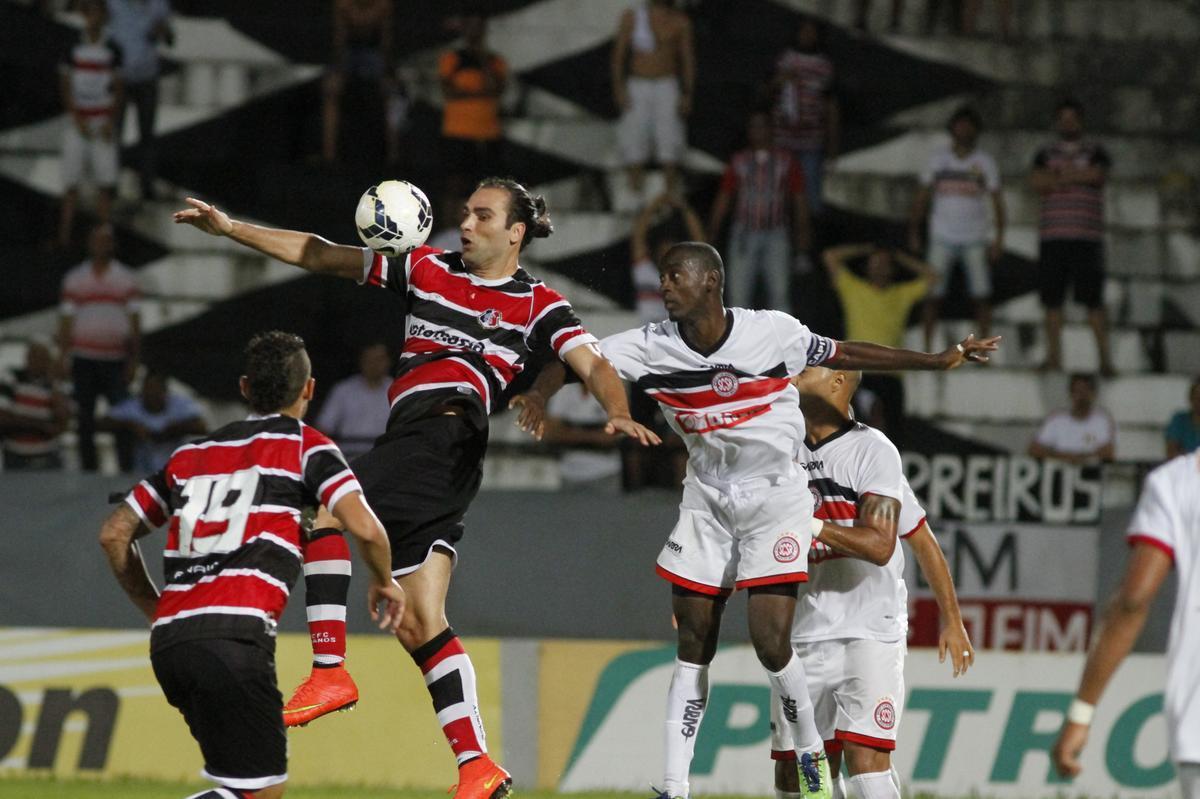 Tricolor do Arruda empatou com o Santa Rita e ficou fora das oitavas de final da Copa do Brasil. 