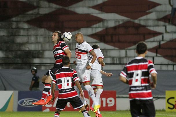 Tricolor do Arruda empatou com o Santa Rita e ficou fora das oitavas de final da Copa do Brasil. 