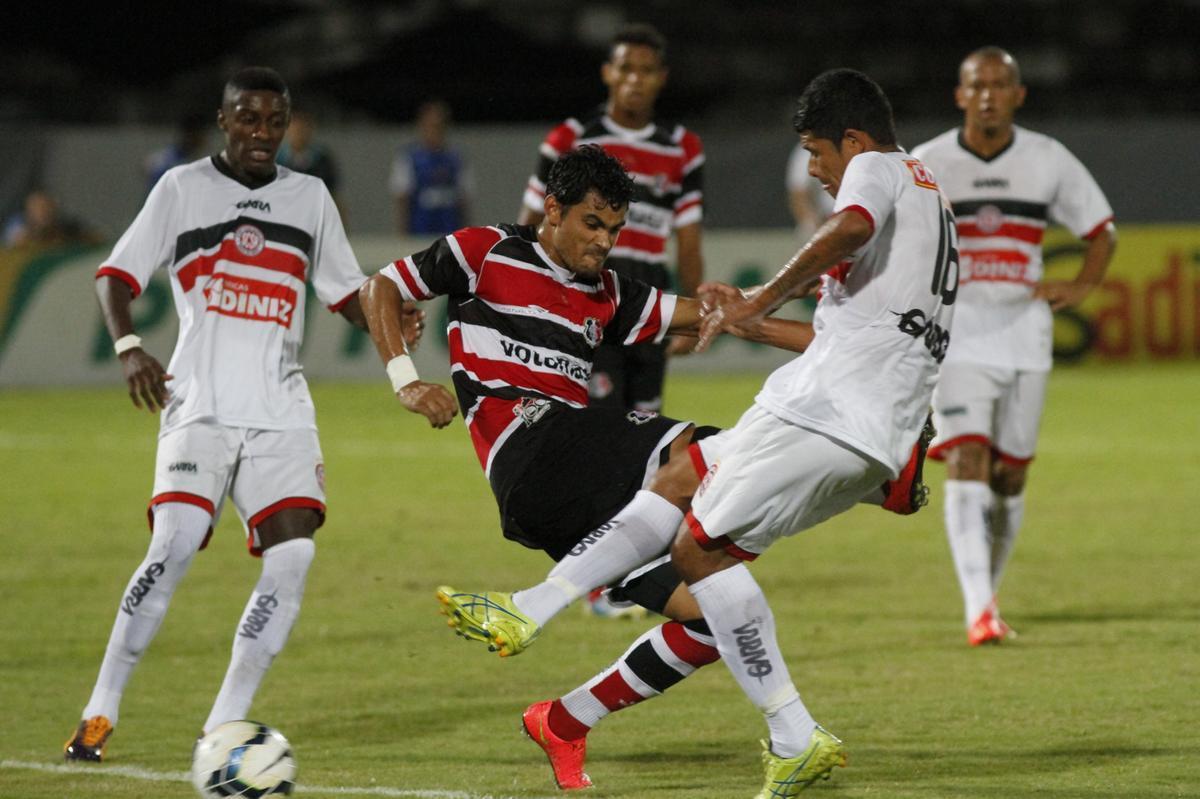 Tricolor do Arruda empatou com o Santa Rita e ficou fora das oitavas de final da Copa do Brasil. 