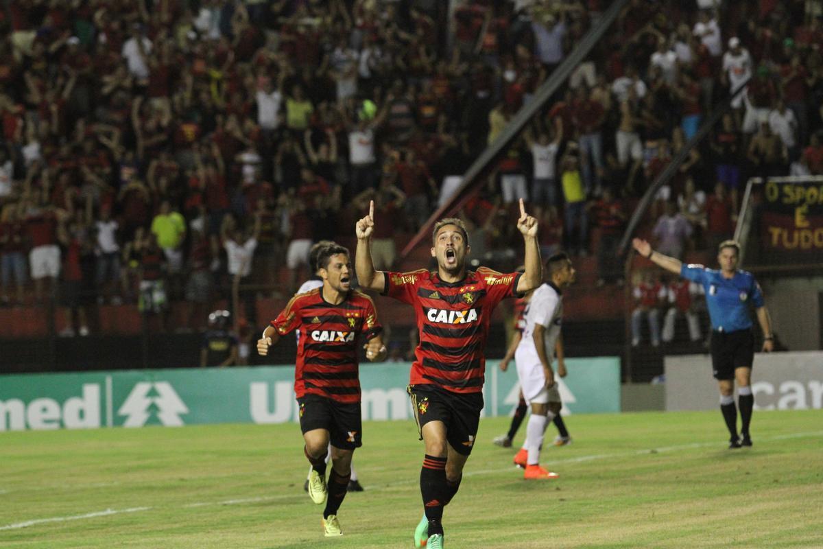 Sport saiu atrs do placar e buscou empate com o Atlitico-PR na Ilha do Retiro com gol do estreante Rgis