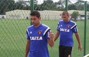 Equipe rubro-negra treina com volta Diego Souza para jogo na Arena Pernambuco