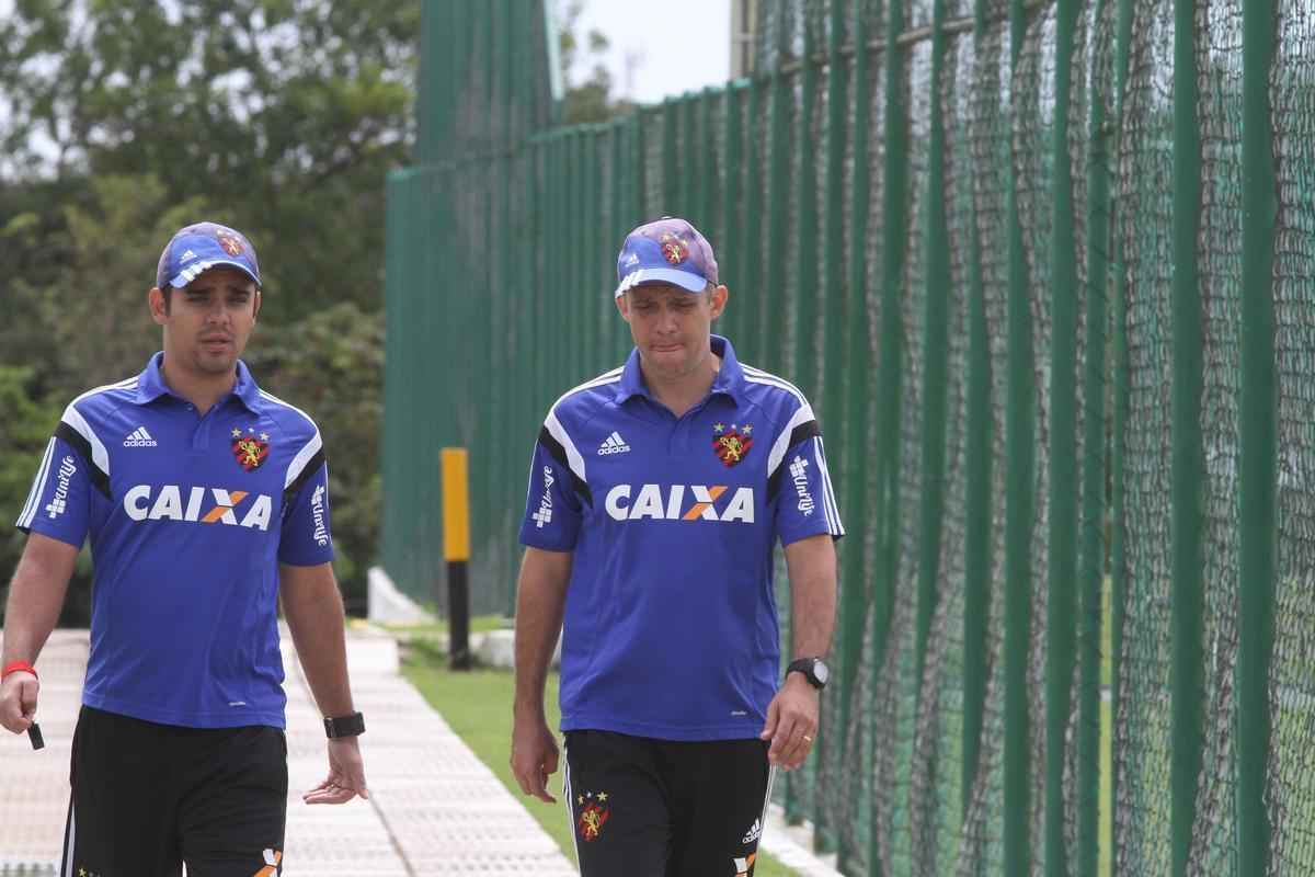 Equipe rubro-negra treina com volta Diego Souza para jogo na Arena Pernambuco, contra o Internacional