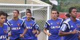 Equipe rubro-negra treina com volta Diego Souza para jogo na Arena Pernambuco, contra o Internacional