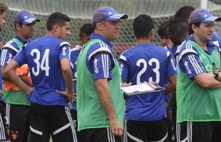 Equipe rubro-negra treina com volta Diego Souza para jogo na Arena Pernambuco, contra o Internacional