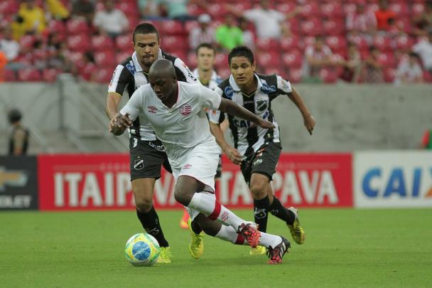 Jogando na Arena Pernambuco, o Timbu caminhava para um empate diante dos natalenses, at que o placar foi definido aos 40 minutos do segundo tempo. Os gols da partida foram marcados por Sass (dois), a favor do Timbu, e Rodrigo Silva, que descontou para os visitantes.
