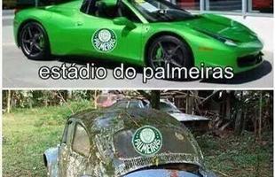Ananias, Patric e m fase do Palmeiras: motivos para brincadeiras na inaugurao da nova arena alviverde