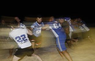 Equipe pernambucana comeou nas areias da Praia de Boa Viagem e ser protagonista na primeira partida de futebol americano em uma das arenas da Copa do Mundo 2014 - o adversrio  o Joo Pessoa Espectros