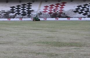 Gramado do Arruda passa por reforma para encarar a temporada 2015