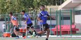 Eduardo Baptista contou com a presen�a dos refor�os Guilherme Andrade e Danilo, que vieram do Corinthians. Ainda foram integrados ao elenco os atletas da base leonina. O goleiro J�lio C�sar, o meia Henrique e o atacante Wallace.