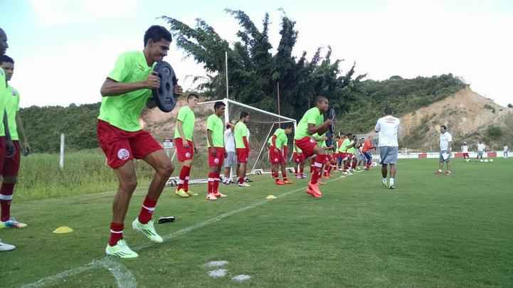 Jogadores continuam focando na preparao fsica para a estreia no Campeonato Pernambucano e Copa do Nordeste.