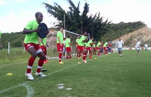 Jogadores continuam focando na preparao fsica para a estreia no Campeonato Pernambucano e Copa do Nordeste.