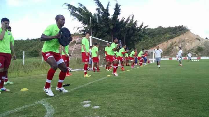 Jogadores continuam focando na preparao fsica para a estreia no Campeonato Pernambucano e Copa do Nordeste.