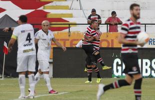 Com gol de Anderson Aquino no segundo tempo, Tricolor do Arruda garantiu vitria contra a Patativa.