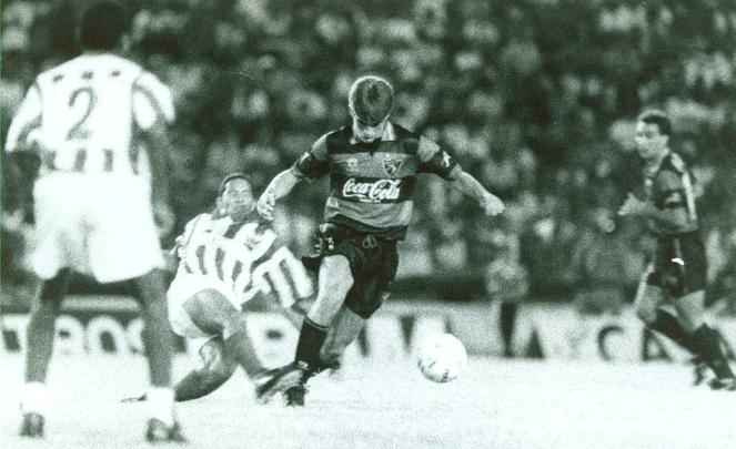 Em 1994, o Sport participou de seu primeiro mata-mata no Nordesto. No torneio disputado integralmente em Alagoas, eliminou Amrica-RN (3 a 0) nas quartas, Bahia (1 a 1, 4 a 3 nos pnaltis) nas semis e, na final, empatou em 0 a 0 com o anfitrio CRB. Nos pnaltis, ficou com a taa por 3 a 2.
