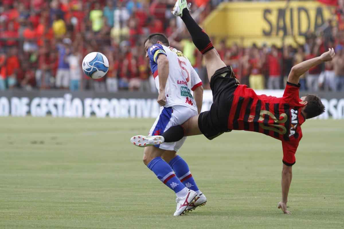 Sport bateu o Fortaleza no tempo normal por 1 a 0 e venceu nos pnaltis por 4 a 2, com mais uma defesa de Magro