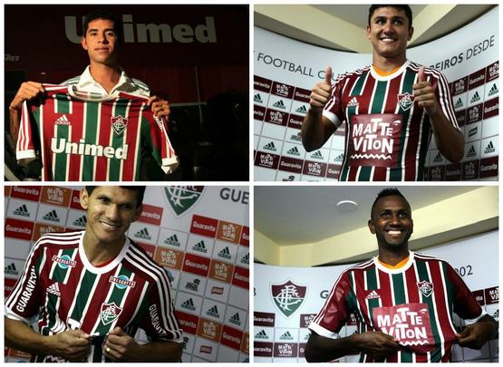 FLUMINENSE - O Fluminense tem no seu outros três jogadores com passagem recente em Pernambuco. Criticado pela torcida e sem espaço no Sport, Renato faz parte do elenco tricolor. Outro que também é do time das Laranjeiras é o meia Vinícius, que passou pelo Timbu na temporada 2014. O último integrado ao time foi o atacante Magno Alves, ex- Sport de 2012. O clube também conta com o zagueiro João Filipe, ex-Náutico.