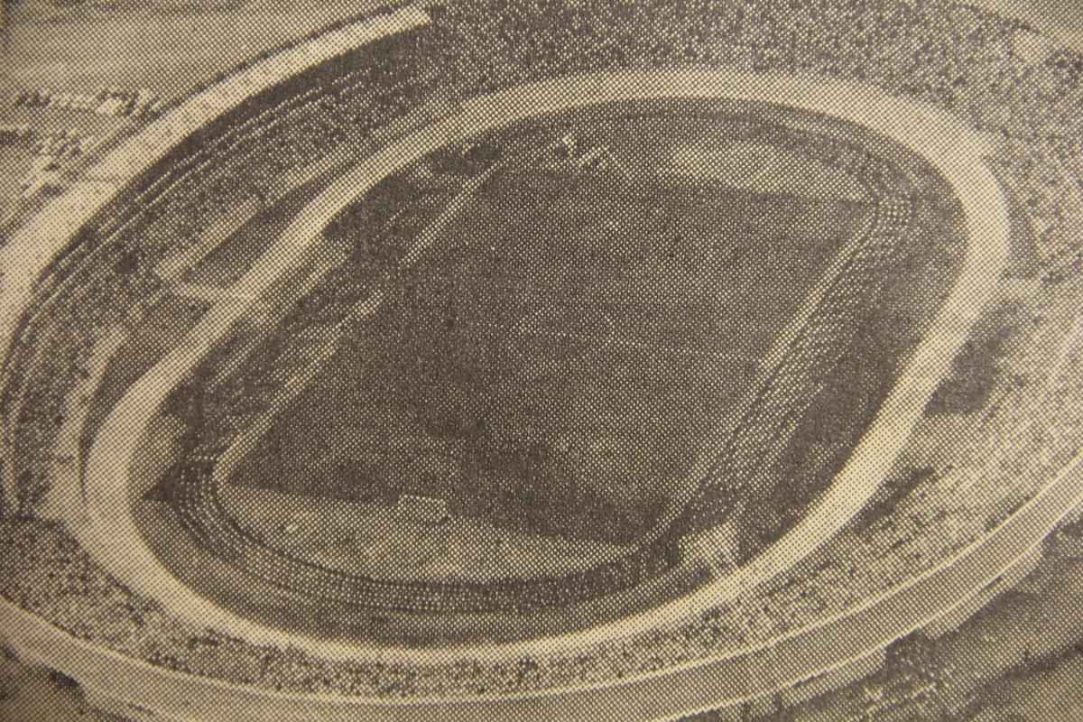 Vista panormica do estdio Modelo de Guaiaquil, no Equador, local de estreia da Seleo Cacareco no Sul-Americano Extra de 1959 (Copa Amrica). A Seleo foi a primeira a jogar no local encarando o Paraguai.
