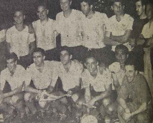 Formação da Seleção da Argentina em disputa do Sul-Americano Extra (Copa America) de 1959, no Equador. Foi contra este elenco que a Cacareco encerrou a sua participação na competição com uma derrota de 4 a 1. O título da disputa ficou com o Uruguai seguido dos argentinos e brasileiros.
