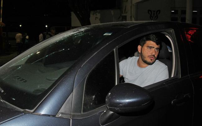 Empresrio Plnio Albuquerque teve seu carro apedrejado durante o conflito