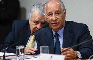 Ap�s a pris�o de Jos� Maria Marin, Marco Polo Del Nero assumiu a presid�ncia da CBF. Desde ent�o, havia suspeitas do seu envolvimento no esquema. Fato � que nunca mais saiu do Brasil. Em dezembro, ele teve o seu nome denunciado pela promotoria dos Estados Unidos e solicitou o seu afastamento da presid�ncia da CBF alegando que iria se dedicar � sua defesa. Ele tamb�m comparecer � CPI do futebol, no Senado.