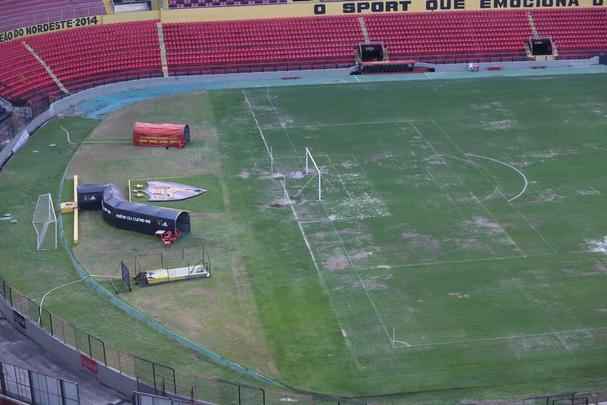 Gramado est passando por reformas, mas o Sport garante que estar em boas condies j para a Taa Ariano Suassuna