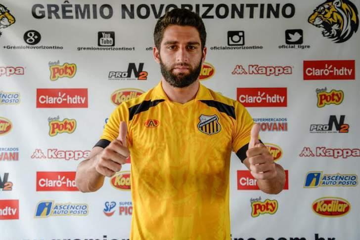Meia Pedro Carmona, que chegou ao Nutico em 2014 e saiu em 2015 de maneira at hoje pouco explicada,  agora jogador do Grmio Novorizontino, que joga o Campeonato Paulista