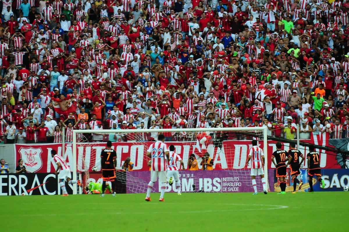 Nutico e Sport fizeram um jogo equilibrado e empataram em 1 a 1, na Arena