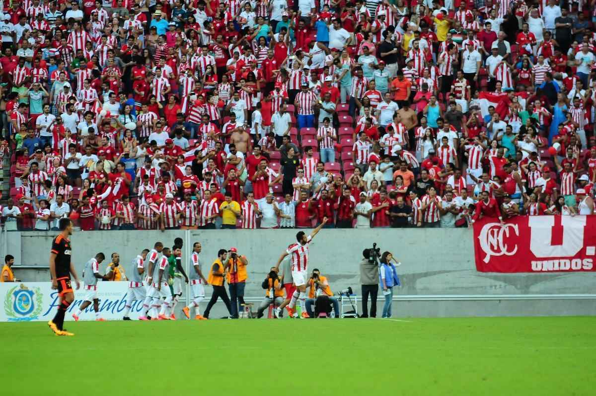 Nutico e Sport fizeram um jogo equilibrado e empataram em 1 a 1, na Arena