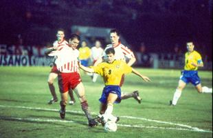 No dia 29 de junho de 1995, a Seleo Brasileira venceu por 2 x 1 a Seleo da Polnia, no Arruda